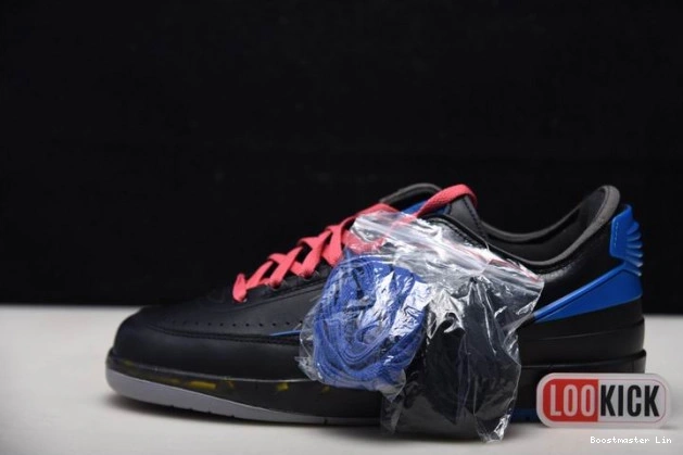 Boostmaster lin Black 2 Jordan Blue DJ4375-004 SP Retro Off-White Low 0802
